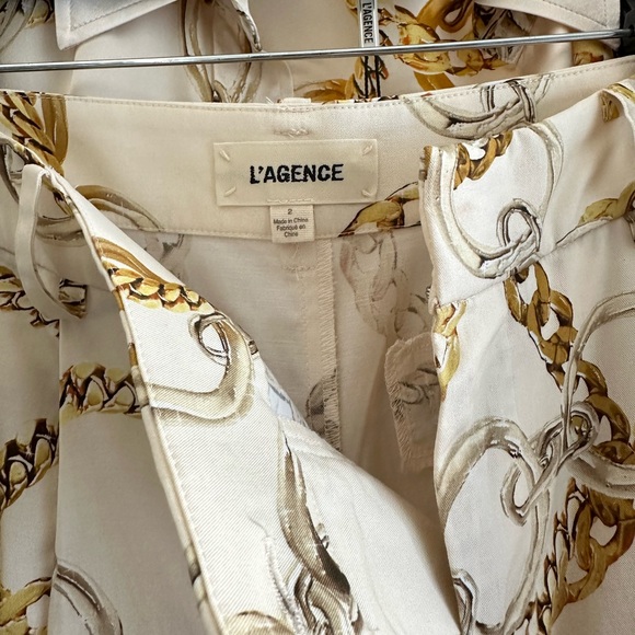 L’agence Chain Blouse & Palazzo Trouser - Picture 4 of 4